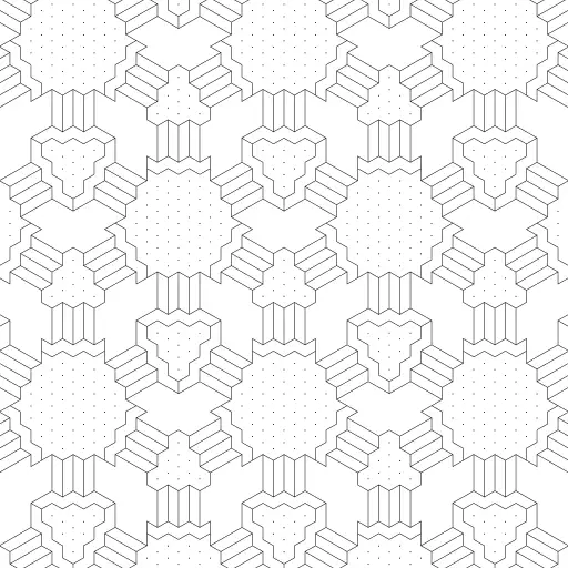 Inspired by https://twitter.com/CmonMattTHINK/status/1249803268571660288
#escher