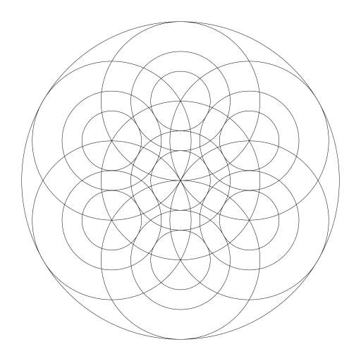 8,5,3 Ying Yang Outlines