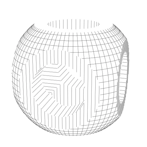 I have ported most of "ln, The 3D Line Art Engine" by Fogleman (@FogleBird) to javascript, so it can be used on Turtletoy. Not all code is ported and not all code-paths are tested: probably there are still (a lot of) bugs left.

This Turtle is a port of the example: https://github.com/fogleman/ln/blob/master/examples/csg.go