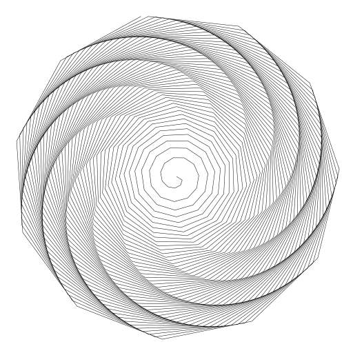Phyllotactic Spiral