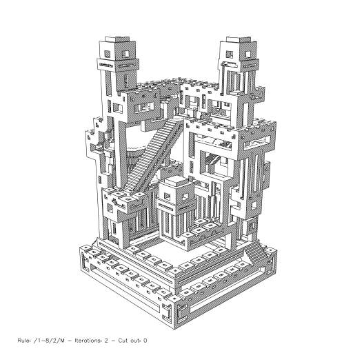 MagicaVoxel models->CA->VoxCast