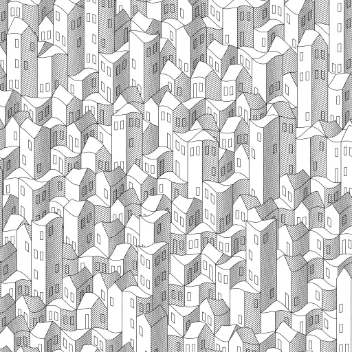 Exactly the same turtle as "Cube cityscape #1" (https://turtletoy.net/turtle/789cce3829), but the turtle is drawn by a Tortoise using a wave-transform (see: https://turtletoy.net/turtle/102cbd7c4d).
Different at every Compile & Run.
#city #polygons #3D #transform #tortoise