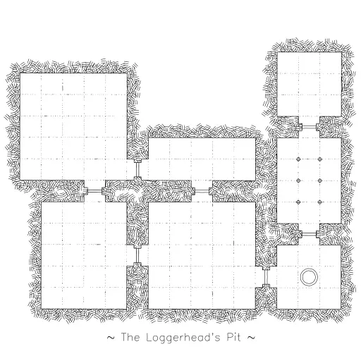 A small and simple Dungeon generator. The algorithm used to generate the structure is far from perfect: you will find a lot of hidden (=not connected) rooms.



Better procedural dungeons can be found here: https://watabou.itch.io/one-page-dungeon



Change the seed-value for other randomly generated dungeons.



#procedural #hatching