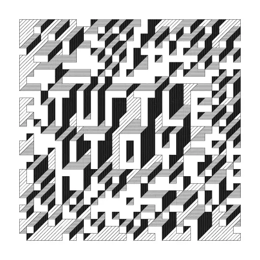 Writing "turtle toy"
Hit compile&run for different randomized outcome
Forked from https://turtletoy.net/turtle/cc4d10a96c