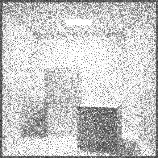 Path tracer code from https://turtletoy.net/turtle/50b8079a52 combined with the 'circle packing dithering' from https://turtletoy.net/turtle/7367ba3a0c.
#raytracer #pixels #rays #dithering