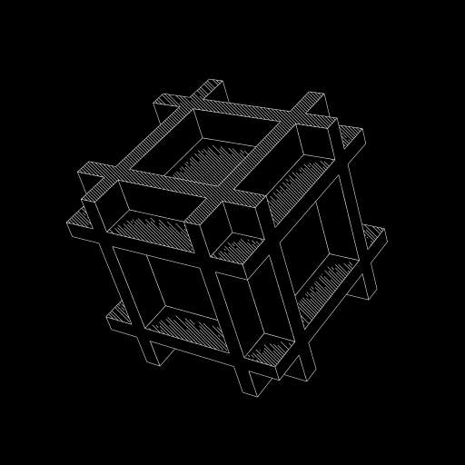 Voxel Folly with AO Inverted