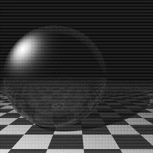 FSD Raytraced Glass Sphere 