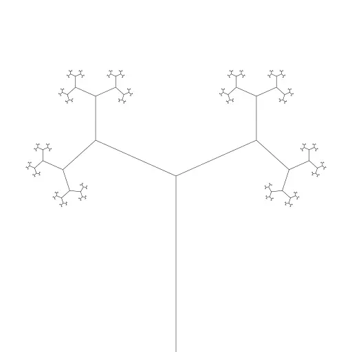 Example to show how you can use adjustable variables; a  new and experimental feature. You can use the sliders below to adjust the Fractal binary tree (https://en.wikipedia.org/wiki/L-system#Example_2:_Fractal_(binary)_tree).

#fractal #lsystem