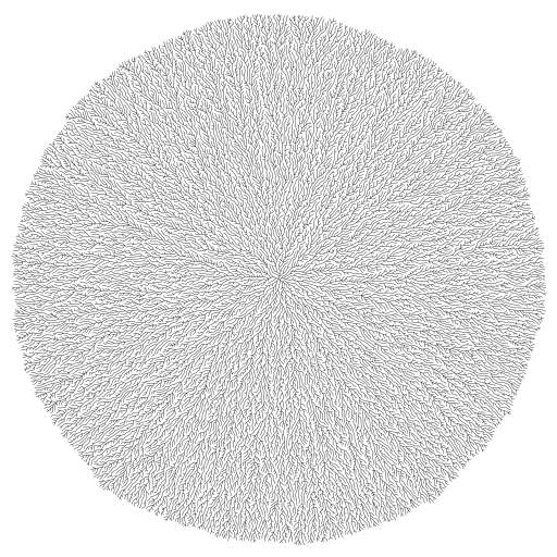Grow pattern based on Poisson-Disc Sampling. Based on work by @FogleBird: https://medium.com/@fogleman/pen-plotter-programming-the-basics-ec0407ab5929.

#possion-disc
