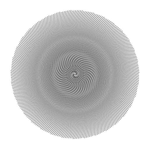 Fibonacci Circles + Decay