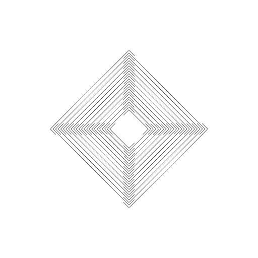 Polygone kirigami