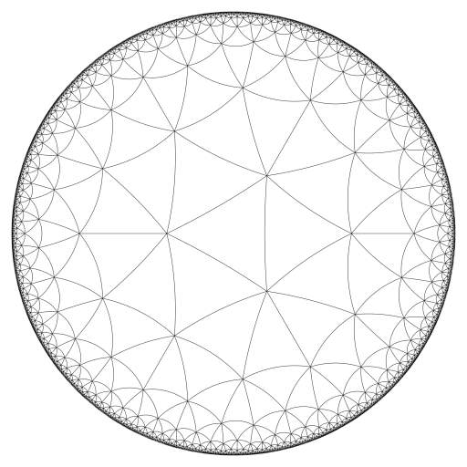 Poincaré disk model #1
