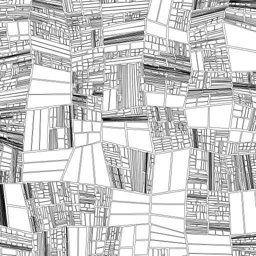 Draw randomized grid, split cells into multiple rectangles and recurse.
#kdtree