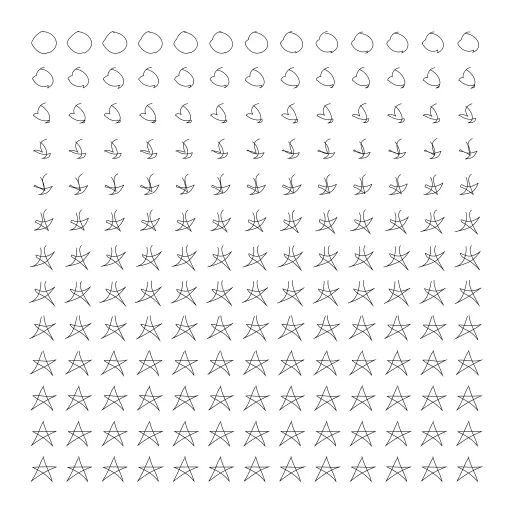 This turtle uses the naive genetic algorithm from https://turtletoy.net/turtle/2f92cd6aa3 to evolve an initial path to one that matches the 'fittest' path as much as possible.



#genetic