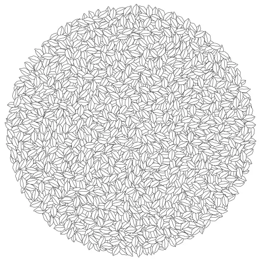 Packing paths using a circle-packing algorithm. The path's bounding sphere is used for packing, and a convex hull is used to occlude the lines.
Draw your path!
#packing #handdrawing #path