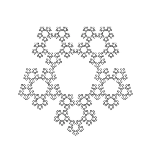 A very simple method to construct a fractal inspired by this tweet: https://twitter.com/CentrlPotential/status/1250172108811927552 by @CentrlPotential.

https://en.wikipedia.org/wiki/Chaos_game

#fractal #chaosgame